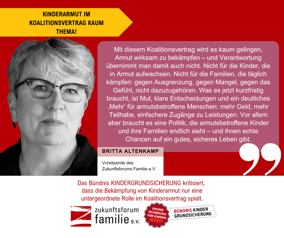 Zitat von Britta Altenkamp begleitet von einem Foto von ihr